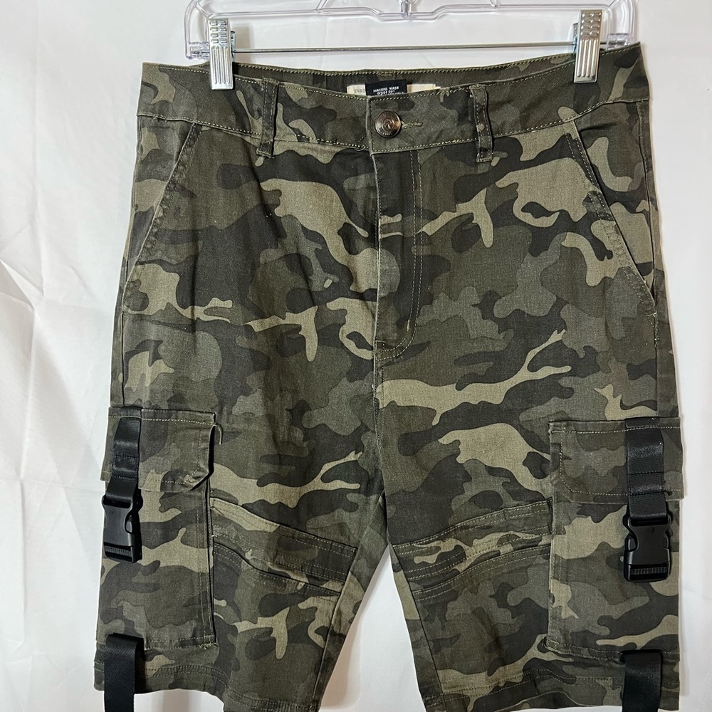 Camouflage Mens Cargo Shorts